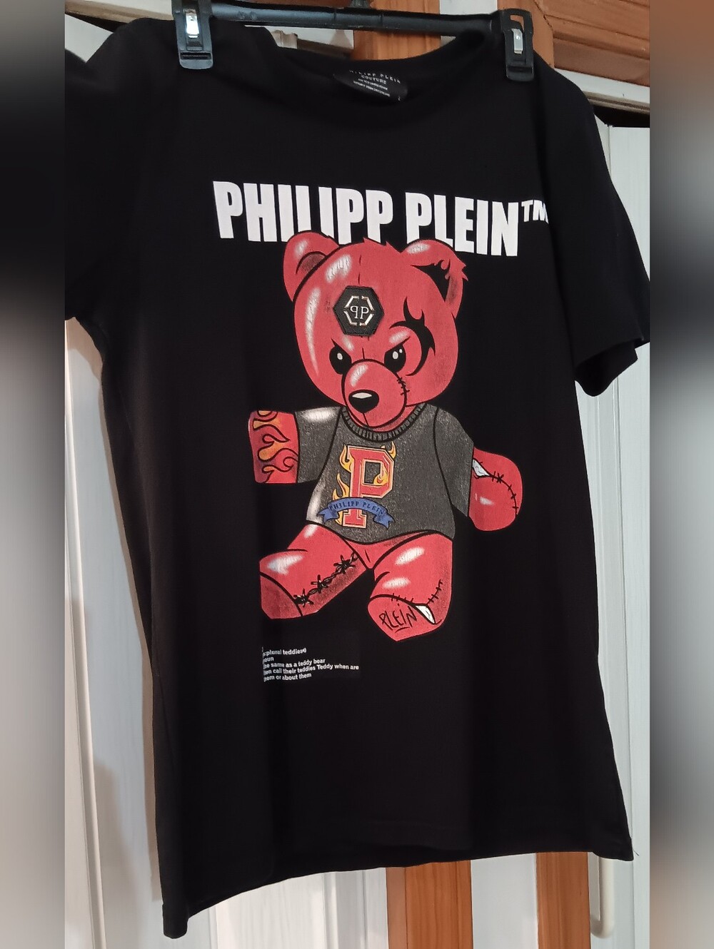Philipp Plein Teddy Bear T Shirt (EUC)